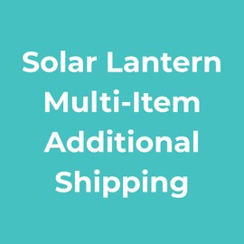 Biome Range Solar Lantern Shipping Fee For Every 2 Additional Lanterns