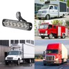 8-Pack 6 LED Amber Strobe Lights Vehicles Trucks Emergency Strobe