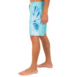 Hurley Phantom Fastlane - Pantalones Cortos para Hombre (45,7 cm), Torsión Tropical, 31