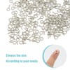 Hocansen 300 Pieces Eye Pins 13x6mm Small Screw Eye pins