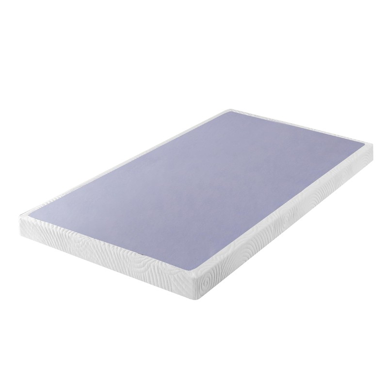 ZINUS Edgar 4 Inch Wood Box Spring, Mattress Foundation, Sturdy
