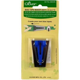 Clover 클로버 464/25 바이어스 1인치 테이프 메이커 1EA Clover 464/25 Bias 1-Inch Tape Maker 1EA