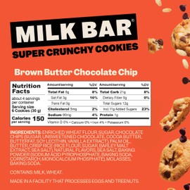 Milk Bar Cookies Brwn Bttr Cho Ch 4.5 OZ