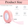 6 Rolls Eyelash Tape,Adhesive Fabric Eyelash Extension Tape,Breathable Micropore Fabric