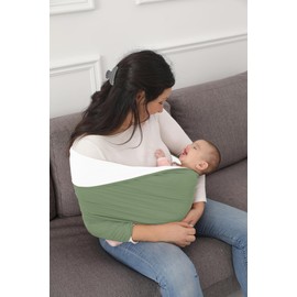 Kloovete Baby Wrap Carrier, Reversible Bonding Comforter, Soft & Stretchy Baby and Infant Sling, Perfect Baby Carrier Wrap Sling for Newborn and Infant up to 35 lbs.