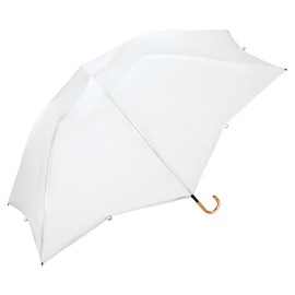 [2025] Wpc. Parasol Blackout Dome Parasol Pearl Mini Off <100% Shading Ratio/100% UV Reduction/UPF50+/Heat/Rain Protection> Folding Umbrella Rib: 21.7 inches (55 cm), Work Commute, School, Travel,