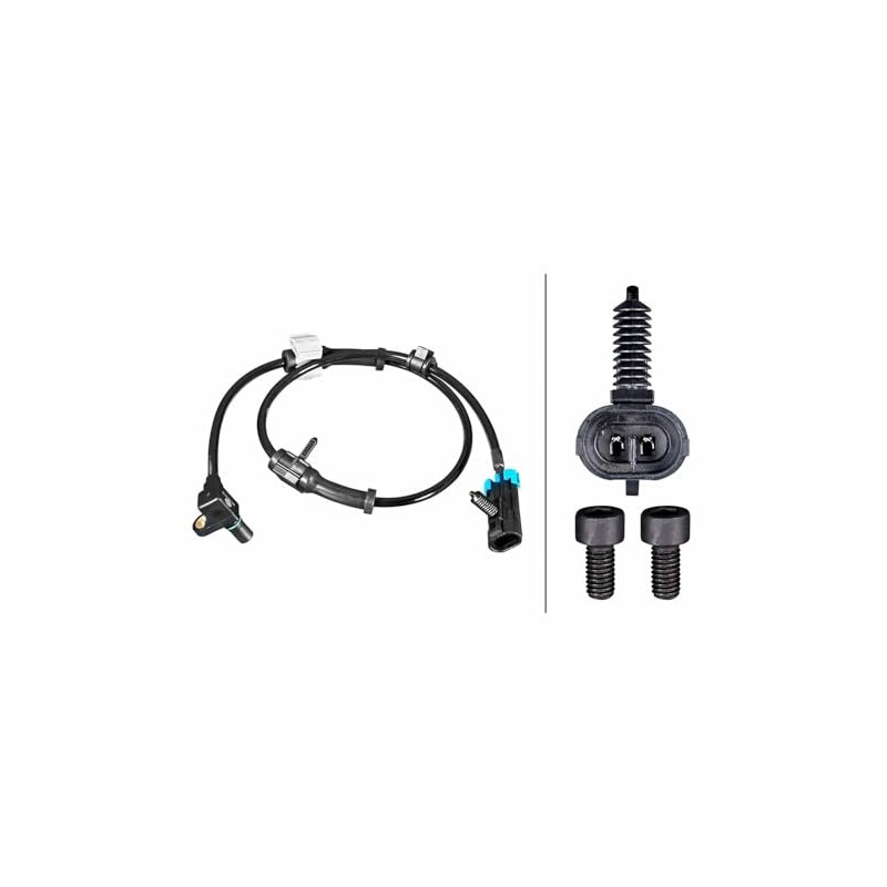 HELLA 6PU 358 217-401 Sensor Wheel Speed 2-Pin Cable 715