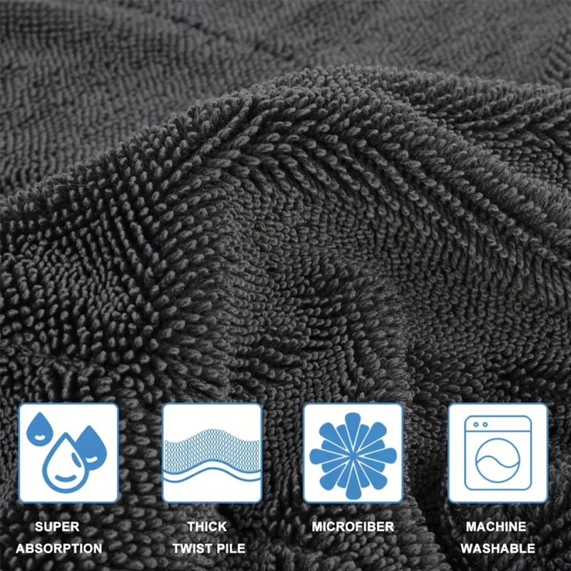 Microfiber Car Cleaning & Drying Towels for Car Washing –