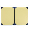 GraduationMall Award/Print Award File, Cloth, Navy, A4, For Two