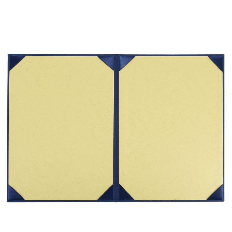 GraduationMall Award/Print Award File, Cloth, Navy, A4, For Two