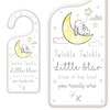RSW INTERNATIONAL New Baby Door Hanging Plaque with Wording -