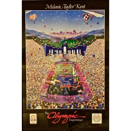 Colosseum Athletics VTG-Los Angeles 1984 USA Olympic Experience POSTER by M.Kent Taylor(PARIS 2024)