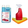 PROKLEAR Waterless Kit Concentrate Cleans 100 Cars with Microfiber dilutable