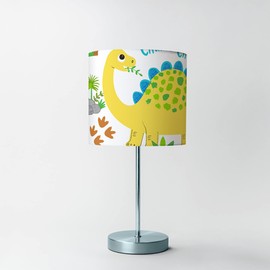 Girls Boys Dinky Dino Dinosaurs Multi Table 18cm x 21cm Lamp Shade