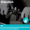 DURATECH 76-Piece Tap and Die Set, Metric and Standard, Rethreading