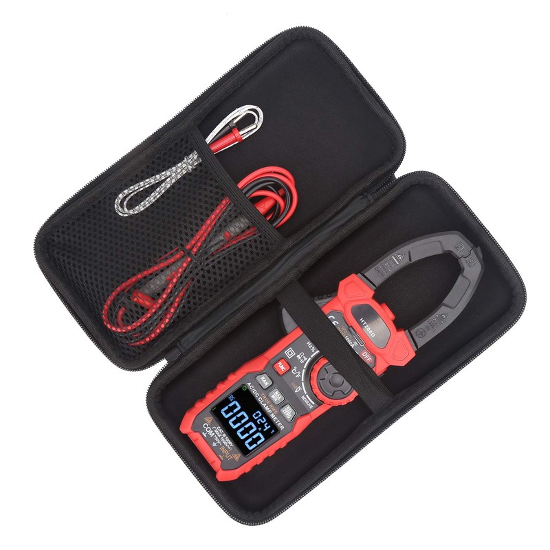 Pinza Amperimétrica Digital, Kaiweets HT208D, HT208D HT208D AC750V/DC1000V 6000 Cuenta