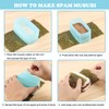 Spam Musubi Mold, 4 Pcs Musubi Maker Kit Spam Slicer