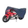 Motorcycle Nylon Car Cover Size XL (Approx. 246 x 104 x 50 cm), Blue