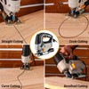 Jig Saw Corded: DEKOPRO Electric Jigsaw Tool Power Jig Saws