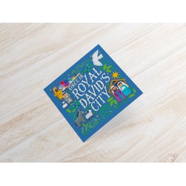 Compassion Charity Weihnachtskarten "Once in Royal David's City", 150 x 150 mm, 10 Stück, mit Umschlägen