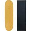 Moose Skateboard Deck Blank Natural 8.0" Black Grip