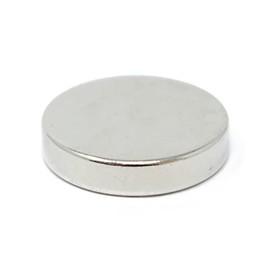N42 Neodymium Disc Magnet - 7/8 in. dia x 3/16 in. thick - 12.93lbs Pull