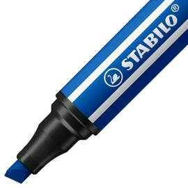 Premium Fibre-Tip Pen with Chisel Tip - STABILO Pen 68 MAX - Pack of 5 - Ultramarine