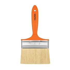 Truper BREN-5, Brocha para encalar e impermeabilizar mango plástico 5"