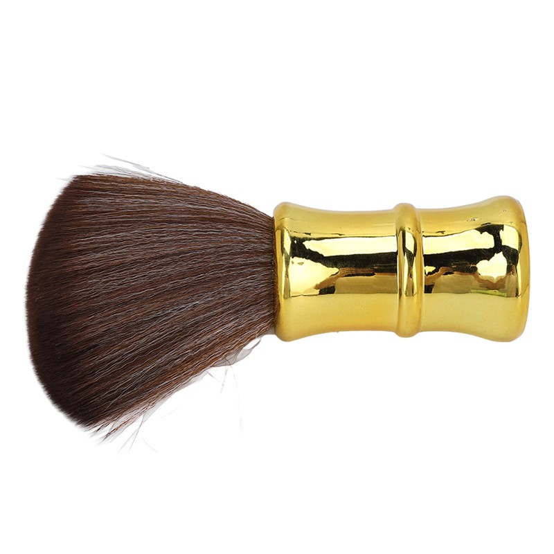 Barber Neck Duster Brush Soft Hair Electroplating Process Barber Brush