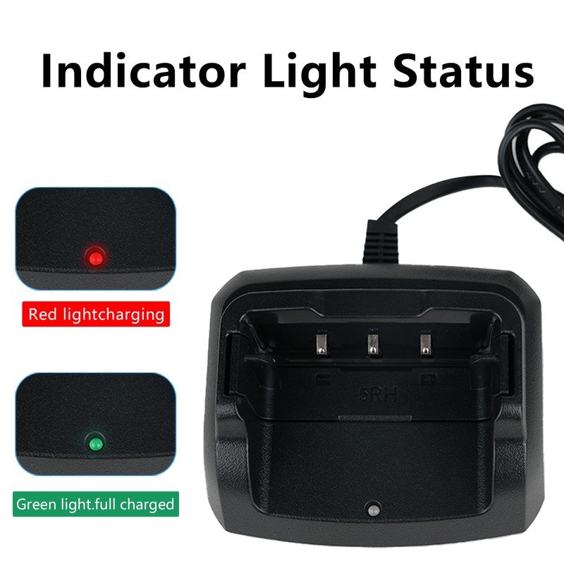 BAOFENG UV-5RM Charger,100v-240v Original Desktop walkie Talkie Charger with US
