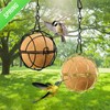 6pcs Fat Ball Feeder, Fat Ball Feeders Hanging, Metal Bird