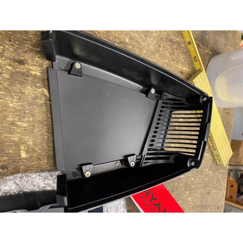Kuryakyn Hypercharger ES Black Custom Air Cleaner Harley Chopper Scoop