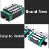 CNCCANEN Linear Rail Guide 2X HGR20-1000mm Linear Slide Guideway Rail