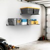 EVERHANGER Wall Mount Garage Storage Shelves, 33in x 24in Heavy