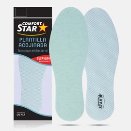 Plantillas Acojinadas Everyday para Uso Diario - Comodidad y Soporte en Talón, Arco y Metatarso, Espuma de Alta Densidad, Transpirables y Ligeras, Ideal para Cualquier Calzado, Tallas 26-30