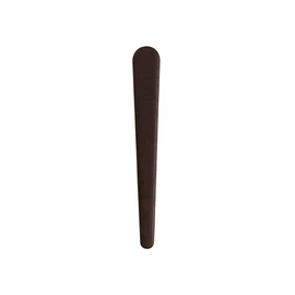 Meister Petite Spatula (S Size) Length 3.7 inches (9.5 cm), Brown [Plastic Spatula, Spatula, Stick, Spatula, Spatula, Salon Pack, Cream]