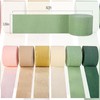 Wedding Party Decorations,6 Rolls Crepe Paper Streamers Roll for Boho
