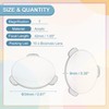 PATIKIL 10 Pack Biconvex Lens, 34mm Dia. 42mm Focal Length