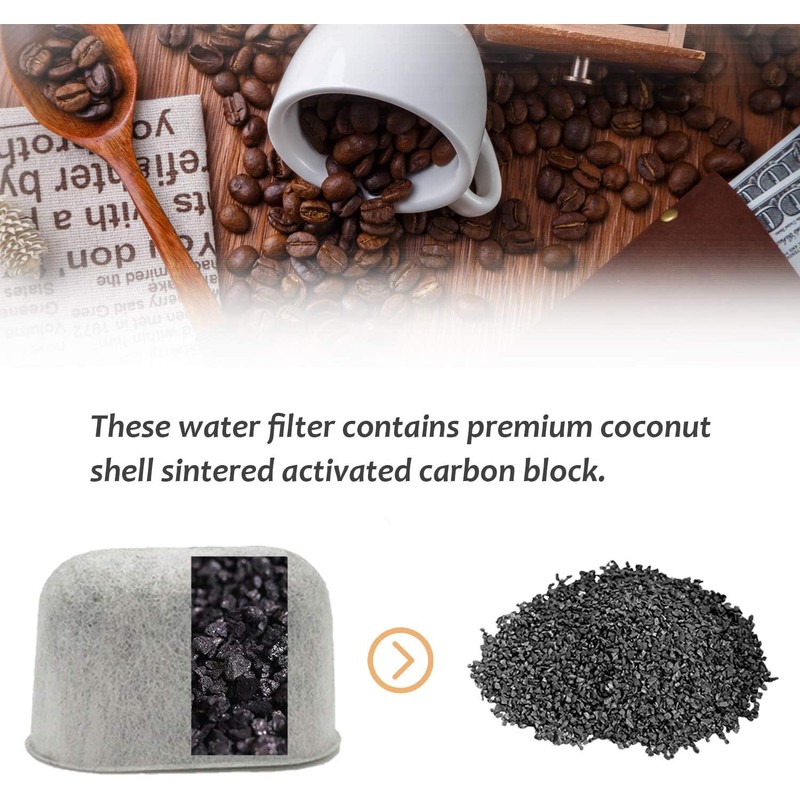 Paquete de 24 filtros de carbón compatibles con el filtro