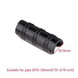24Pcs Greenhouse Tube Clip Plastic Film Pipe Clips Garden Buildings Tube Clip Netting Tunnel Hoop Clips for Ø18~20mm(0.70~0.78 inch) Tube