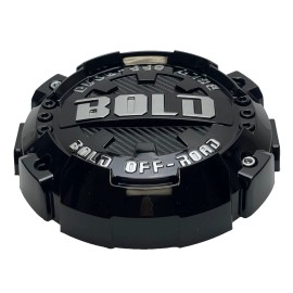 Bold Off-Road Gloss Black Wheel Center Cap C602