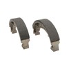 Rear Brake Shoe Semi Metal Motorcycle Parts Replacement for Kawasaki