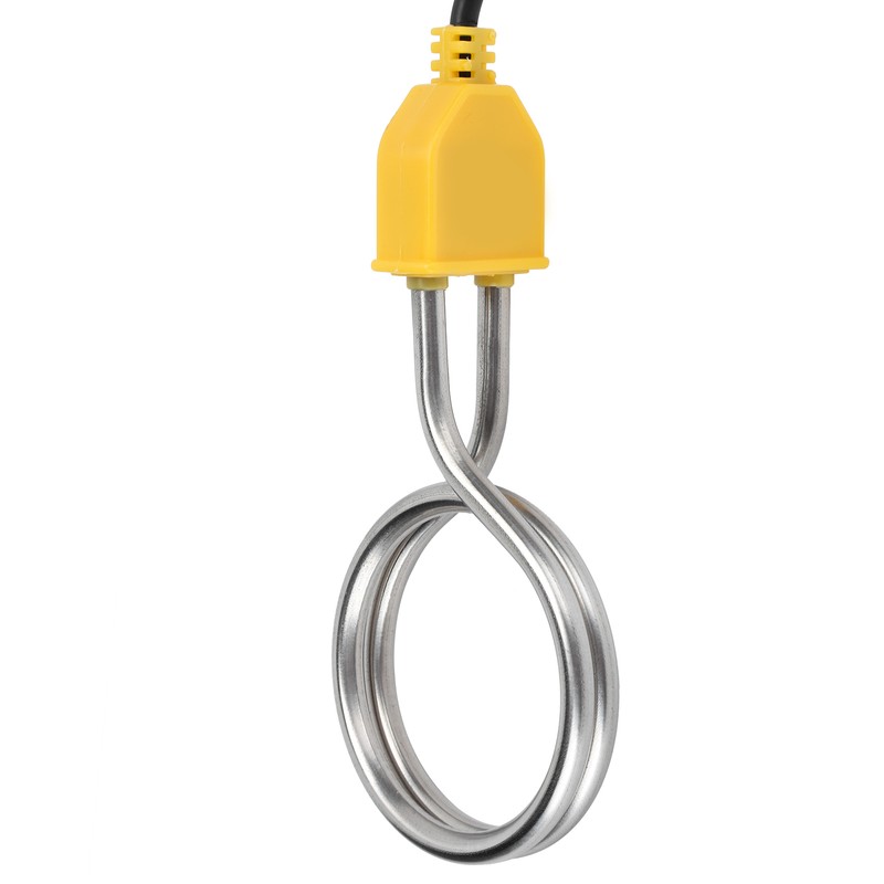 1200W Stainless Steel Immersion Heater Portable Boiler Water Heating Rod