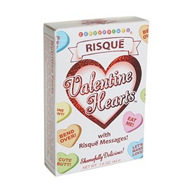 Adult Valentine Conversation Hearts Risque Candy 2 Pack
