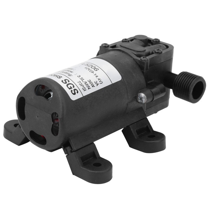 Diaphragm Water Pump Electric Mini Pumping Tool 73PSI 3.5L/MIN G1/2in