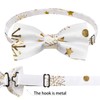 DiBanGu Men's Christmas Pre-Tied Bow Tie Silk Festival Bow Tie