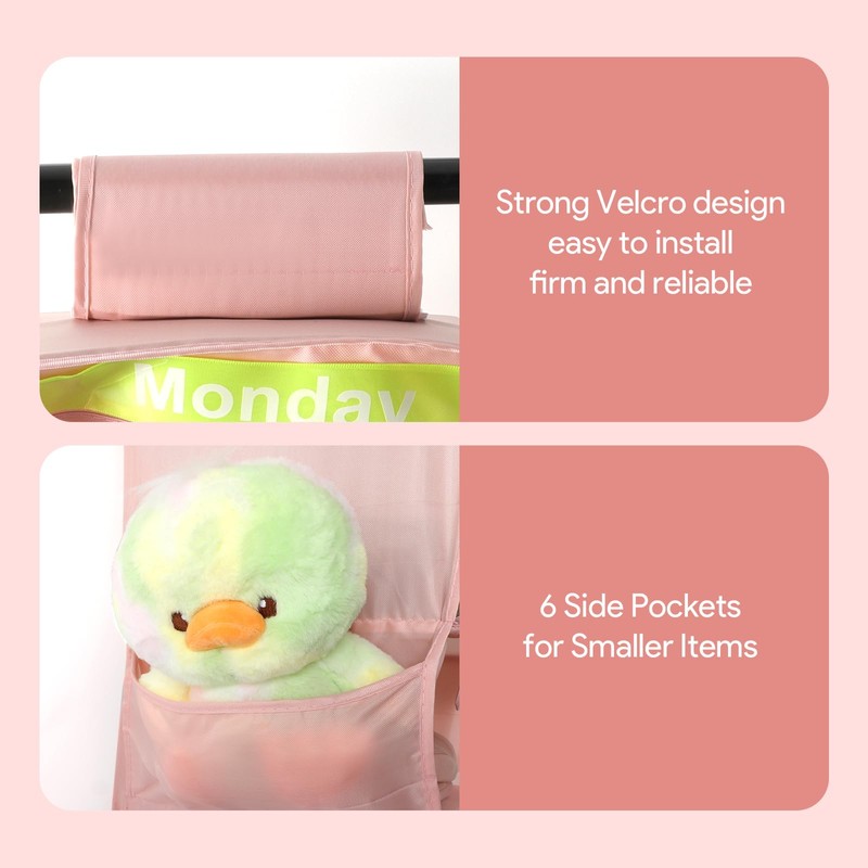 Weekly Clothes Organizer for Kids, Days of The Week Clothes