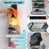 Hat Organizer for Baseball Caps 2Pack, Hat Rack for Wall