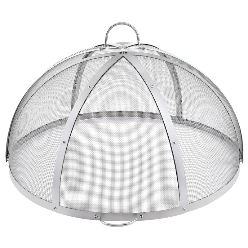 VEVOR Firepit Spark Screen Lid, 36" Diameter, Outdoor Firepit Ring