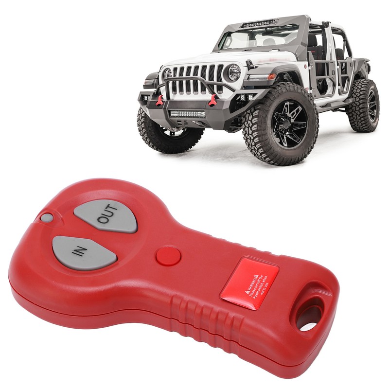 Wireless Winch Remote Control Kit with Indicator Light 9‑30V 434MHZ